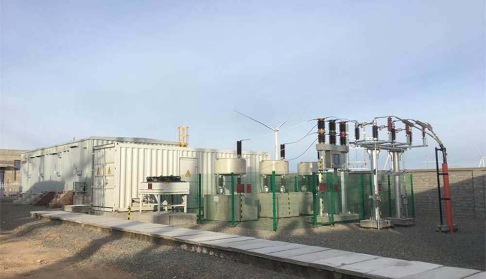 大唐十三師三塘湖風電場110kV變電站